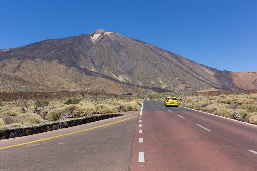 Carretera en Tenerife