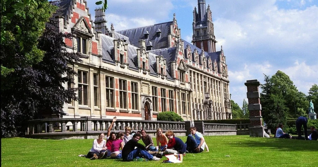 estudiantes universidad Bélgica